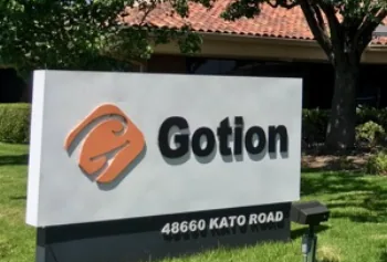 Gotion sign at 48660 Kato Road, in the image supplied by the user