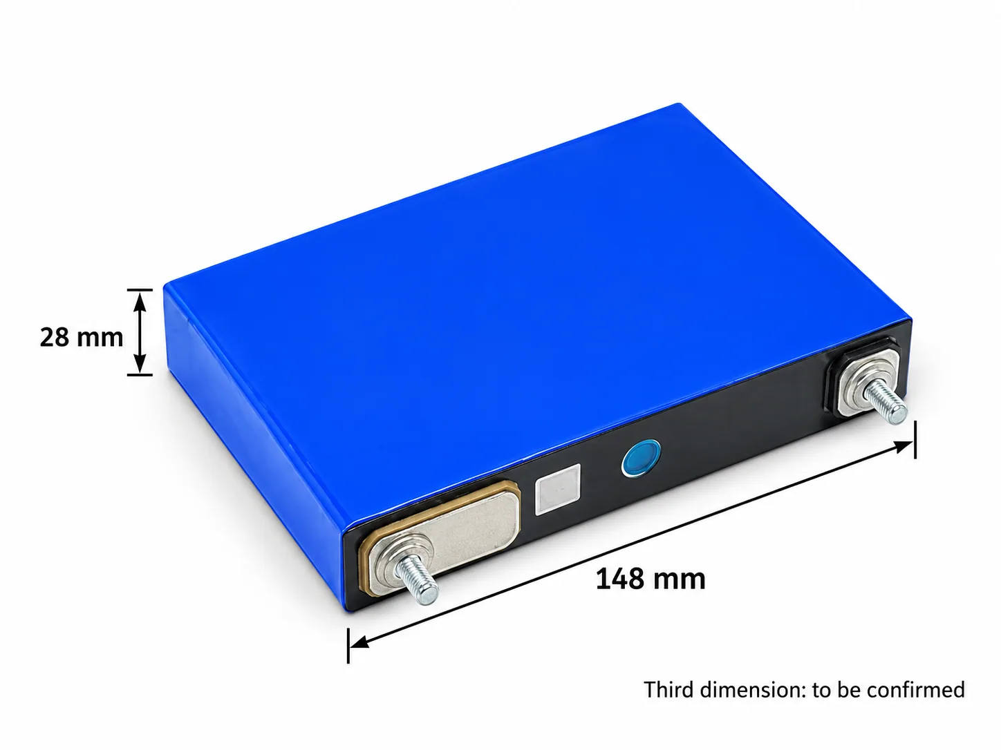 Gotion 3.2V 52Ah prismatic battery cell; dimensions pending confirmation